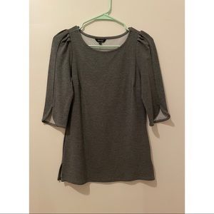 RW&co Detailed Sleeve Crepe Top